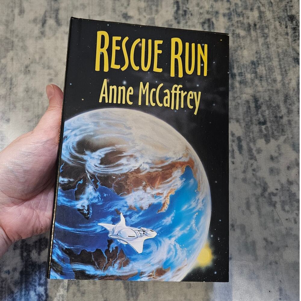 Rescue Run by Anne McCaffrey ~ 1994 Hardcover ~ Near Fine ~ Vintage